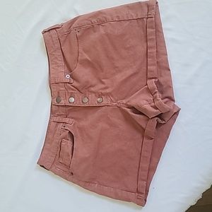 Size 10 women's shorts 3" inseam Universal Thread high rise shorts burnt orange